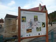 Photo panneau d'accueil sentier